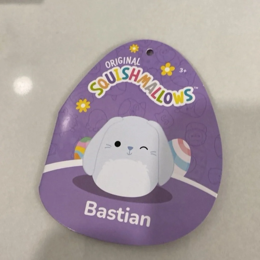 Squishmallows Bastian 11 Blue Bunny - Picture 5 of 7